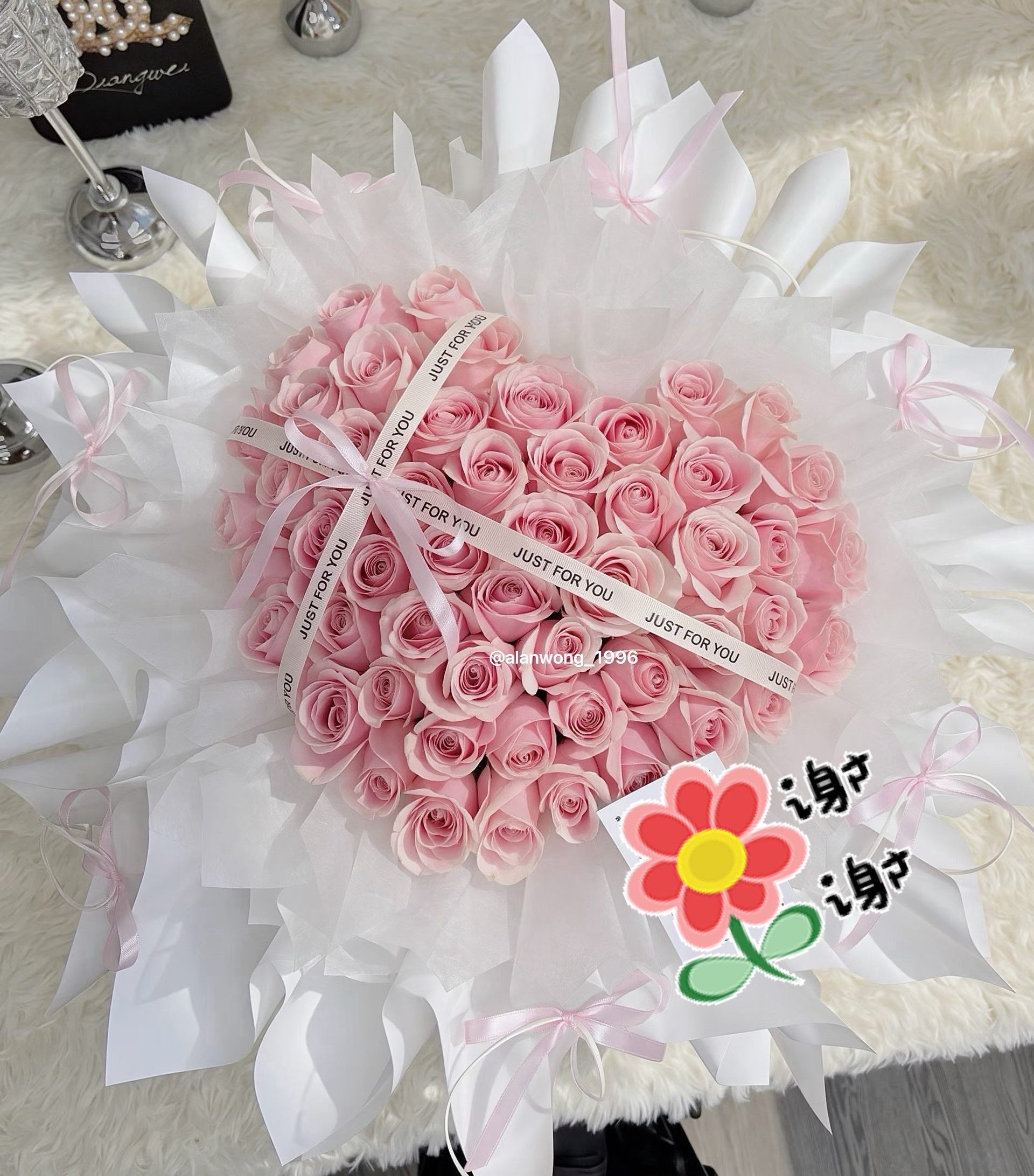 AW03 Pink Heart Blush